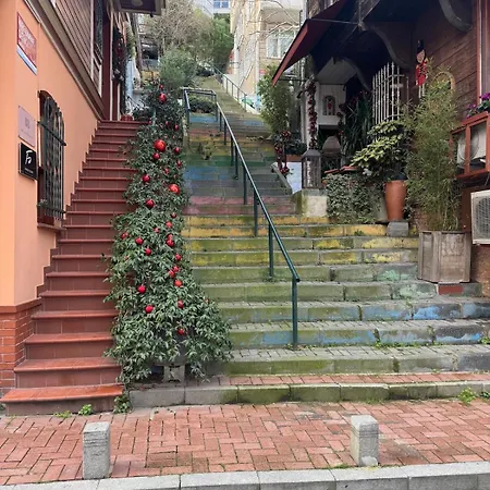 Historic White Mansion Bosphorus & Church View Stambuł